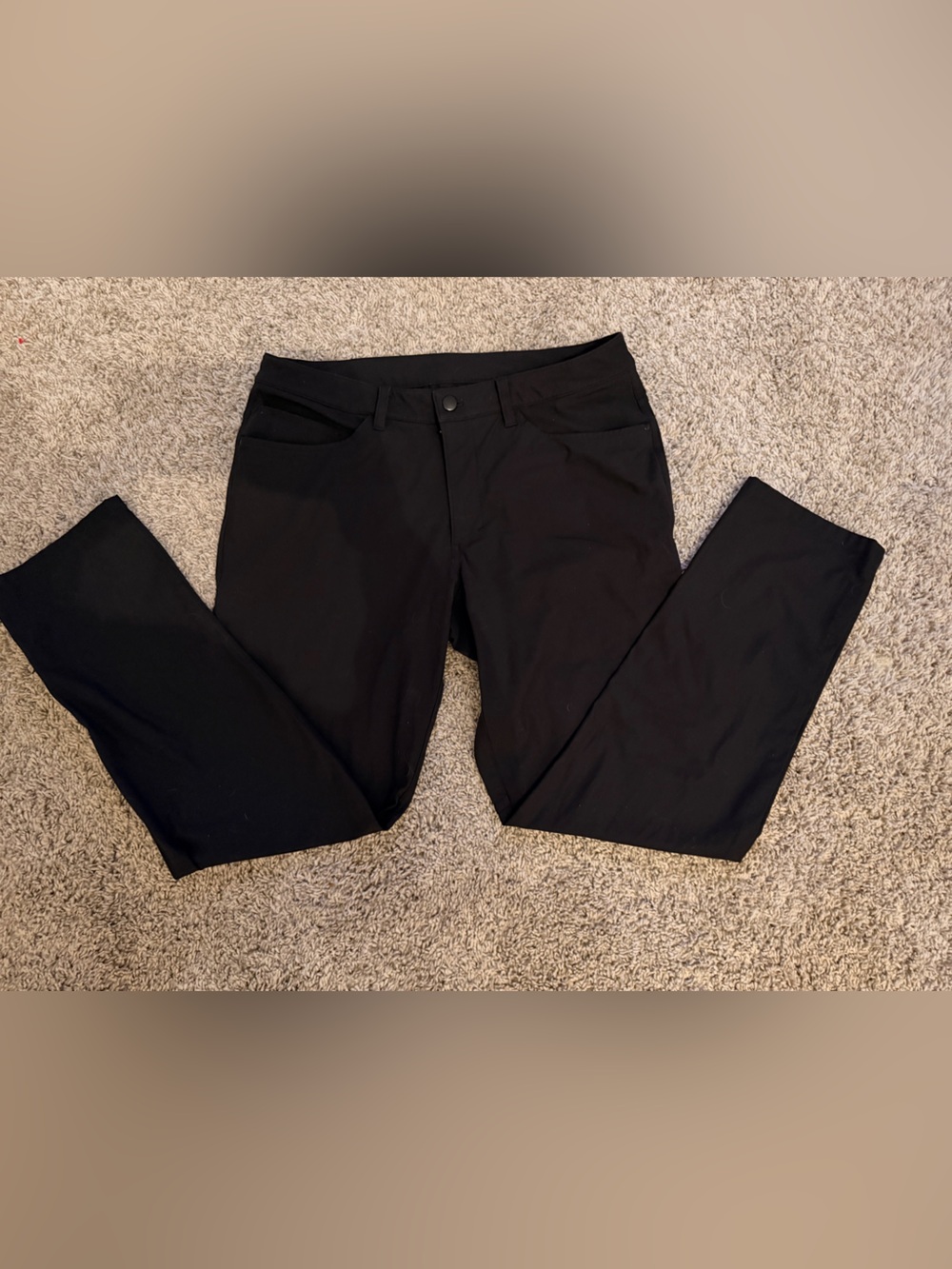 Men's Black Lululemon ABC Pants—32/30